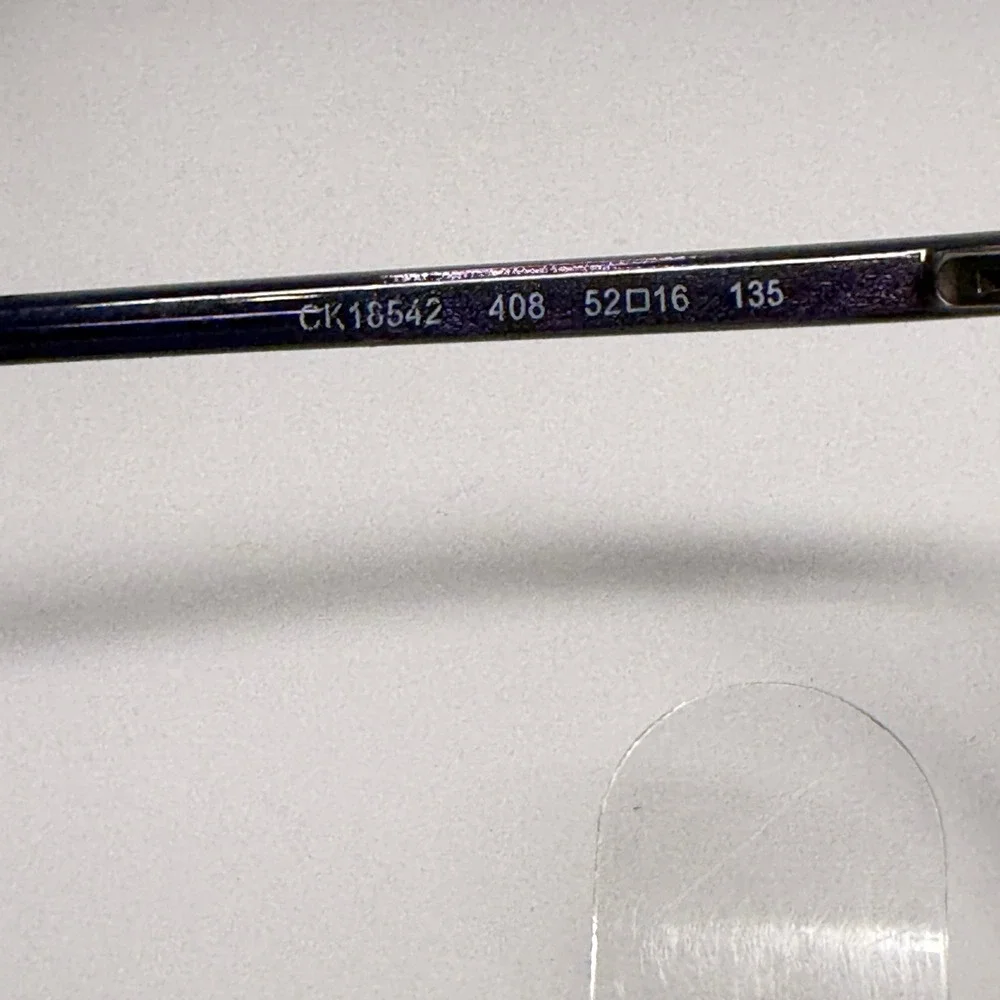 Calvin Klein CK18542 408 Navy Blue Eyeglasses Frames‎ 52-16-135 Square Womens